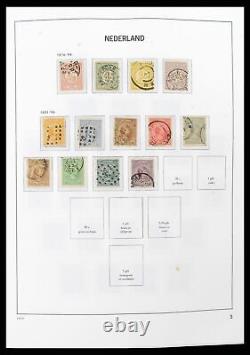 Lot 38516 Stamp collection Netherlands 1867-1999 in Davo album