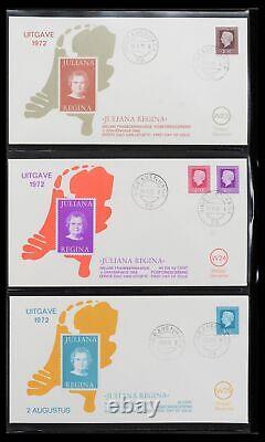 Lot 38559 Specialised FDC collection Netherlands in 11 albums