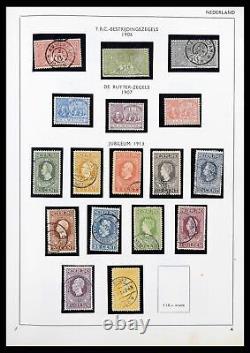 Lot 38576 MNH/MH/used stamp collection Netherlands and territories 1852-1964