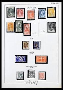 Lot 38576 MNH/MH/used stamp collection Netherlands and territories 1852-1964