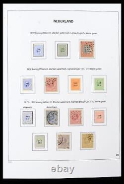 Lot 38793 Canceled stamp collection Netherlands 1852-1972 in 2 Davo albums