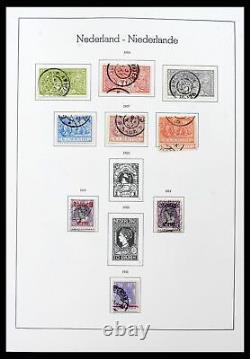 Lot 38841 MNH stamp collection Netherlands 1852-1986 in Lindner album
