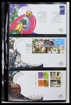 Lot 38994 Complete FDC collection Netherlands 2001-december 2023 in 5 albums