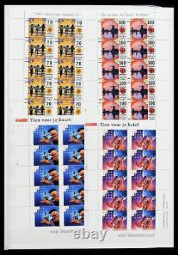 Lot 39029 Complete MNH stamp collection Netherlands 2001-2021 in 8 stockbooks
