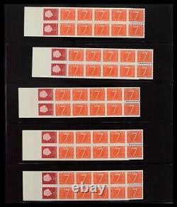 Lot 39034 Stamp booklets collection Netherlands 1964-1976 in 2 Safe albums