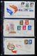 Lot 39041 Fdc Collection Netherlands 1950-1977 In Davo Album. Cat. 6600