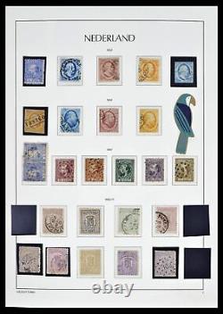 Lot 39135 Almost complete stamp collection Netherlands 1852-1969