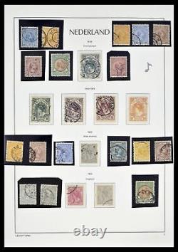 Lot 39135 Almost complete stamp collection Netherlands 1852-1969