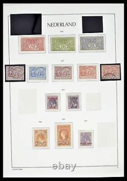 Lot 39135 Almost complete stamp collection Netherlands 1852-1969