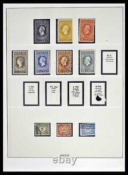 Lot 39221 Stamp collection Netherlands 1852-1966 in 2 Lindner albums