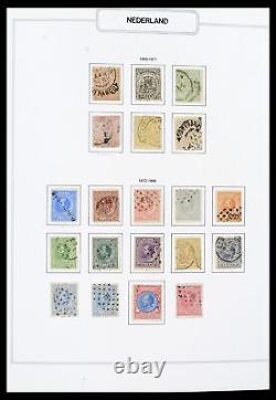 Lot 39261 Stamp collection Netherlands 1852-2015 in 8 albums