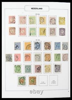 Lot 39261 Stamp collection Netherlands 1852-2015 in 8 albums