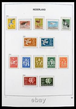 Lot 39469 Stamp collection Netherlands overcomplete 1957-2023 in 7 Davo albums