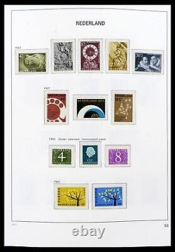 Lot 39469 Stamp collection Netherlands overcomplete 1957-2023 in 7 Davo albums