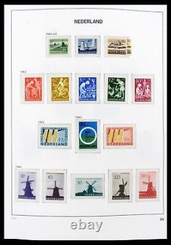 Lot 39469 Stamp collection Netherlands overcomplete 1957-2023 in 7 Davo albums