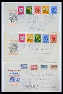 Lot 39474 FDC collection Netherlands 1950-1960. Cat. 6600+