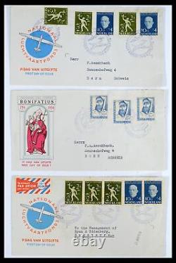 Lot 39474 FDC collection Netherlands 1950-1960. Cat. 6600+