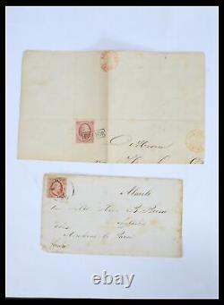 Lot 39622 Cover collection Netherlands and territories 1852-1962 in folder