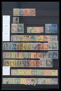 Lot 39760 Stamp collection Netherlands colonies 1864-1974 in stockbook