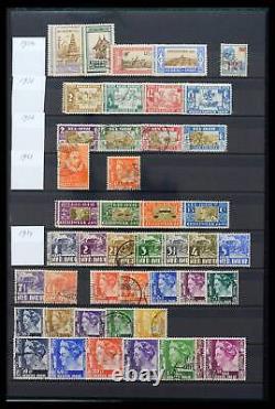 Lot 39760 Stamp collection Netherlands colonies 1864-1974 in stockbook