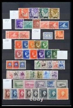 Lot 39760 Stamp collection Netherlands colonies 1864-1974 in stockbook