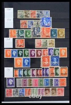 Lot 39760 Stamp collection Netherlands colonies 1864-1974 in stockbook