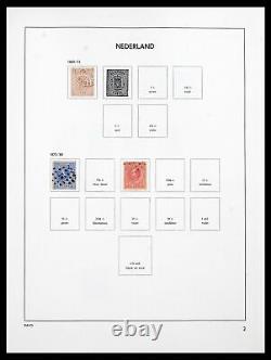 Lot 39799 Stamp collection Netherlands 1869-1982 in Davo album