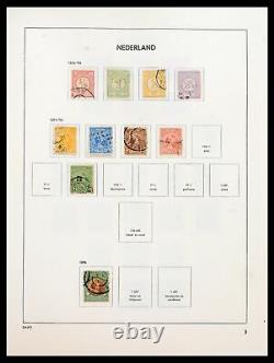 Lot 39799 Stamp collection Netherlands 1869-1982 in Davo album