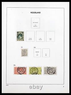 Lot 39799 Stamp collection Netherlands 1869-1982 in Davo album