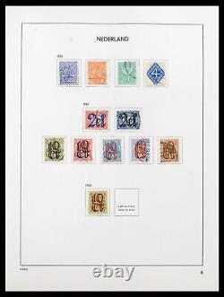 Lot 39799 Stamp collection Netherlands 1869-1982 in Davo album