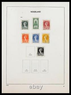 Lot 39799 Stamp collection Netherlands 1869-1982 in Davo album