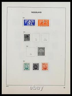 Lot 39799 Stamp collection Netherlands 1869-1982 in Davo album