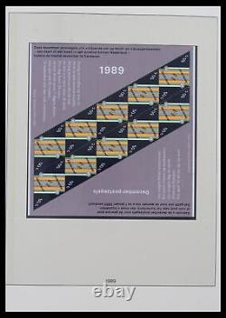 Lot 39813 Complete stamp collection Netherlands sheetlets 1988-2023