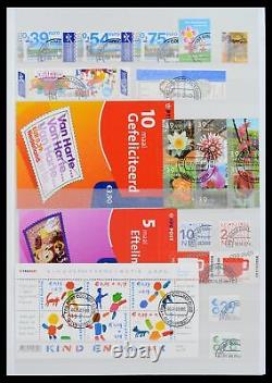 Lot 39934 CTO stamp collection Netherlands 2001-december 2022