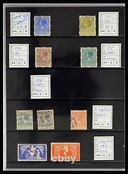 Lot 40404 Stamp collection Netherlands better canceled stamps 1898-1946