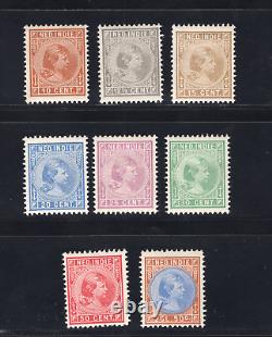 Momen Netherlands Indies Sc #23-30 1892-7 Mint Og Lh $337 Lot #67163