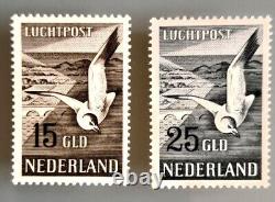 NETHERLANDS #C13-14 MNH 1951 Gulls Set HARIASTAMP. Excellent BIRDS UNMOUNTED M
