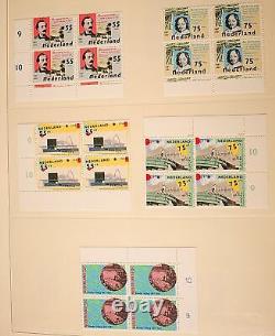 NETHERLANDS MNH 1985-1991 COLLECTION BLOCKS OF FOUR all commem. And semi-postals