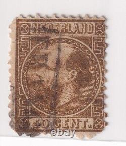 NETHERLANDS Stamps- 1852-67 -King William III Great Used collection Damages