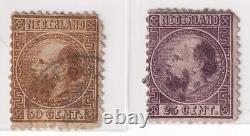 NETHERLANDS Stamps- 1867 King William III -Used collection