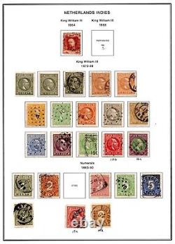 Netherland Indies 1864-1949 Collection Of 500+ Stamps Mint & Used