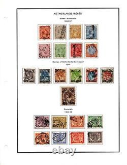 Netherland Indies 1864-1949 Collection Of 500+ Stamps Mint & Used