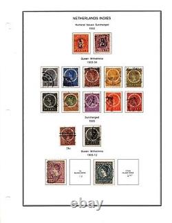 Netherland Indies 1864-1949 Collection Of 500+ Stamps Mint & Used