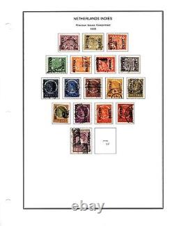 Netherland Indies 1864-1949 Collection Of 500+ Stamps Mint & Used