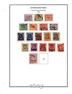 Netherland Indies 1864-1949 Collection Of 500+ Stamps Mint & Used