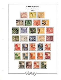 Netherland Indies 1864-1949 Collection Of 500+ Stamps Mint & Used