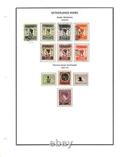 Netherland Indies 1864-1949 Collection Of 500+ Stamps Mint & Used