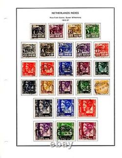 Netherland Indies 1864-1949 Collection Of 500+ Stamps Mint & Used