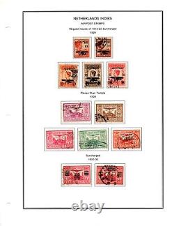 Netherland Indies 1864-1949 Collection Of 500+ Stamps Mint & Used