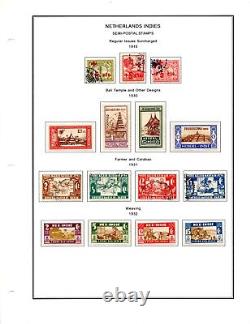 Netherland Indies 1864-1949 Collection Of 500+ Stamps Mint & Used